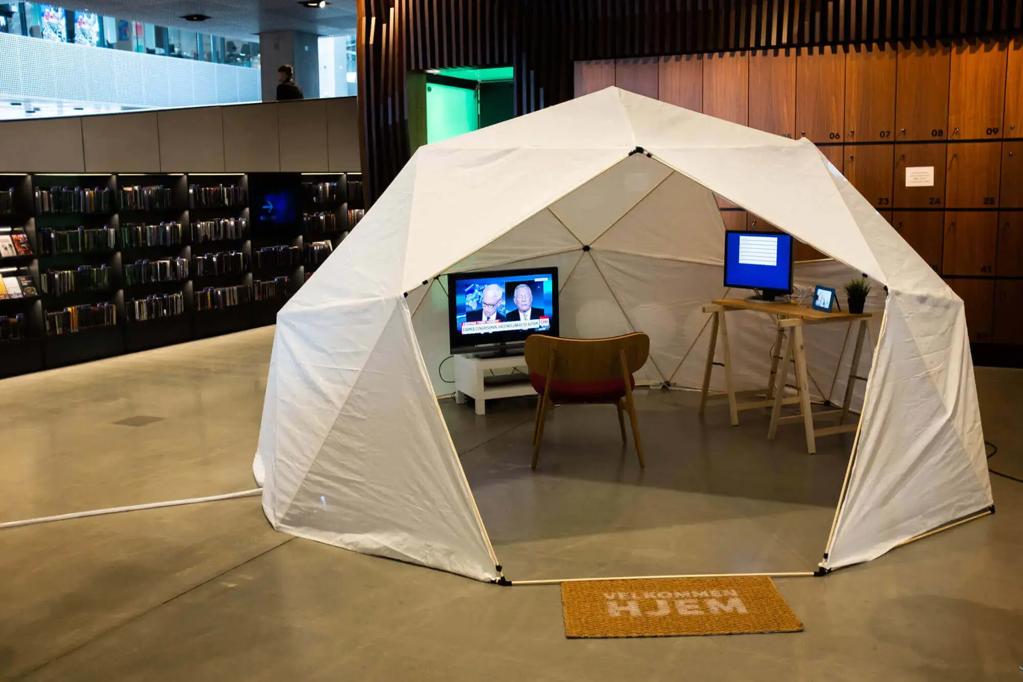 Filter dome interior